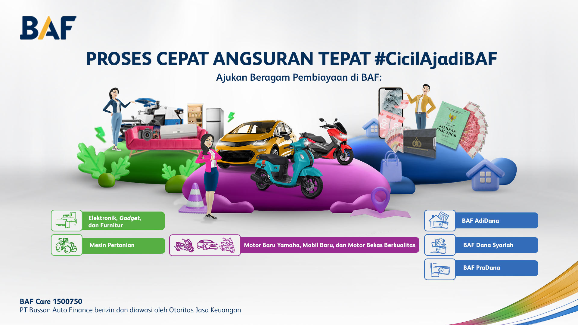 cicilan mobil baf